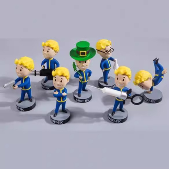 新品 Vault Boy フィギュア 全種類セット 28体セット Fallout Cartoon Style - Vault Boy Figure Toy with Box