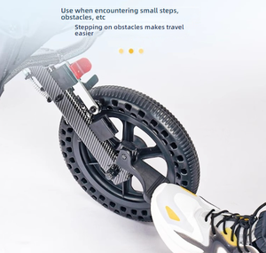 Silla de ruedas manual ligera de alta calidad, portátil, plegable, empuje manual, adultos discapacitados, ancianos, usuario doméstico, silla de ruedas exterior - Product Image 6