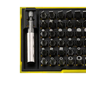 DZ ชุดไขควงก้านหกเหลี่ยม61ชิ้น, ดอกสว่านเจาะแม่เหล็กสามารถปรับแต่งได้สำหรับไขควงวงล้อไฟฟ้า - Product Image 3