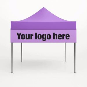 Trois bannières personnalisées, bannière de stand sur mesure pour salon artisanal, affichez votre logo et le nom de votre entreprise, chemin de table, stand pop-up - Product Image 2