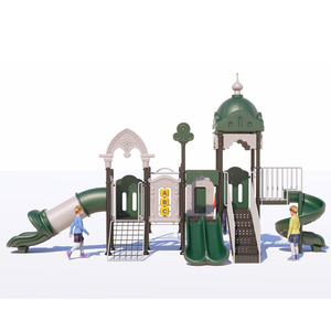 Toboganes de <span class=keywords><strong>plástico</strong></span> para niños al aire libre directos de fábrica para jardín de infantes y parque residencial Equipo para niños al aire libre - Product Image 1