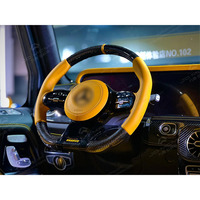 JDMCMA Kit intérieur de luxe personnalisé Volant classe G pour Mercedes Benz W463 Accessoires de voiture Mise à niveau