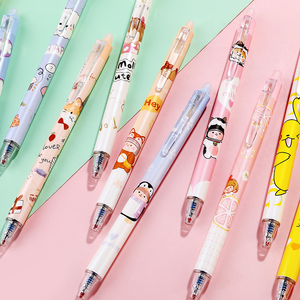 12 pz/pacco giapponese e coreano scuola bambini forniture di cancelleria <span class=keywords><strong>Eco</strong></span> cancellabile penna Set di inchiostro blu Kawaii Gel penne con gomma - Product Image 5