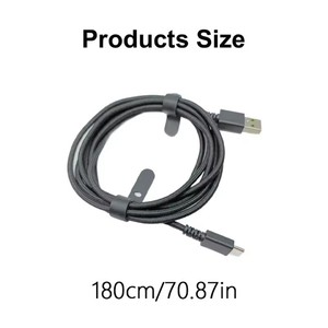 Líneas de ratón de repuesto PVC USB a tipo C Cable de ratón de carga para Razer <span class=keywords><strong>DeathAdder</strong></span> <span class=keywords><strong>V2</strong></span> Basilisk Mouse - Product Image 5