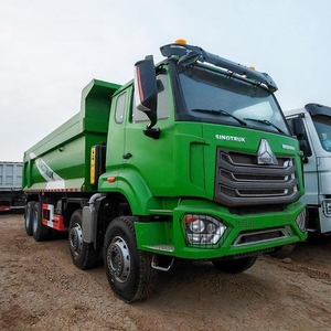 Fabrika malzemeleri Sinotruk Sandac u-tipi damperli kamyonlar, 5.8 metre uzunluğunda, 6x4, Muck ulaşım ve inşaat projeleri için - Product Image 5