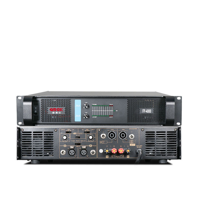 2021 New Professional 600W 350W 2 Channel Audio High Power Dj Amplifier
