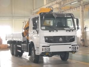Sinotruk howo 10 טון knuckle בום רכוב מנוף משאית למכירה - Product Image 6