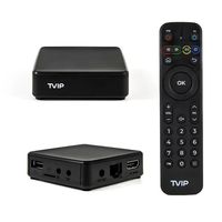 Meilleure Box TV Android 11 Linux TVIP 710 605 S905W2 1G 8G, Boîtier de Streaming Intelligent, Lecteur Multimédia IPTV, Prise en Charge du Protocole IPTV TVIP710