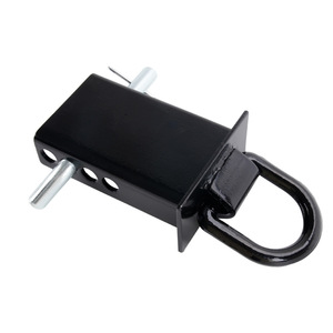Gancho de Remolque Desmontable de Alta Resistencia con Anillo en D de Acero con 2 Orificios de Montaje para Uso General - Product Image 1