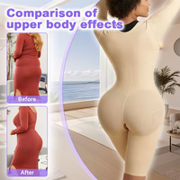 Gaine Amincissante Femmes Stage 2 Post Operatorias Fajas Colombianas Moldeadoras Para Mujer Reloj De Arena Shapewear avec manche