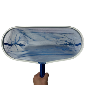 Blauer Aluminiumrahmen Schwimmbad-Laubkescher Skimmer-Netz mit Tiefem Beutel für Schwimmbäder - Product Image 4