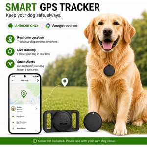 MDTZULIK เครื่องติดตามสัตว์เลี้ยง GPS ปลอกคอสุนัข กันน้ำ IPX7 ติดตามแบบเรียลไทม์ รองรับแอพ Android ไม่มีค่าบริการรายเดือน - Product Image 2