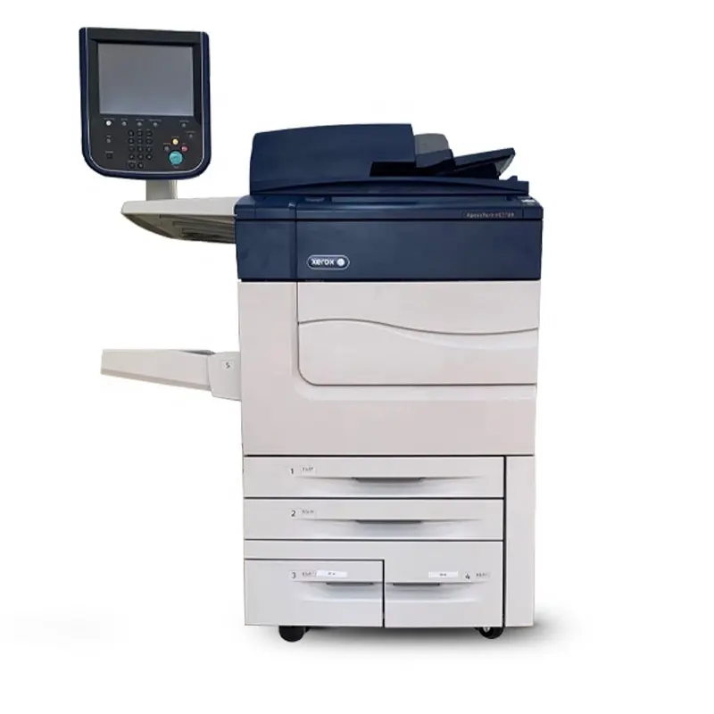 Fotocopiadora de color digital A3 de alta velocidad de segunda mano xeroxc70 fotocopiadora