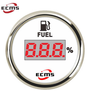 2" Marine <strong>Auto</strong> Digital Fuel Tank <strong>Level</strong> Gauge Meter <strong>Indicator</strong> With Backlight 12V/24V - Product Image 1