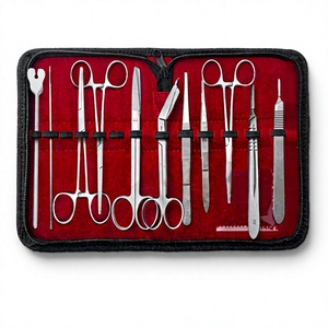 Kit de chirurgie mineure de base en acier inoxydable, instruments chirurgicaux, mallette de transport, Medtrust, prix de gros, OEM - Product Image 1