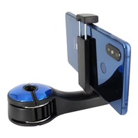 Support de Téléphone et Crochet d'Appui-Tête de Voiture 2-en-1 Universel avec Rotation Forte pour Siège Arrière de Véhicule Compatible iPhone