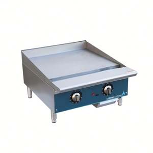 High Quality <b>Commercial</b> Electric Griddle Stainless Steel Counter Top Catering <b>Kitchen</b> <b>Equipment</b> - Product Image 3
