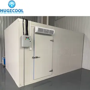 walk in cooler or cool room for frozen chicken or seafood Air cooling compressor