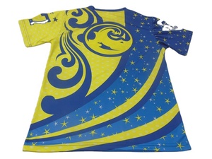 Bán buôn chất lượng tốt tùy chỉnh thăng hoa in Polyester nhanh chóng làm khô áo phông với logo - Product Image 5