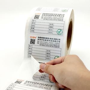 Adhesive <b>Paper</b> Custom Stickers Roll Thermal 4x6 Labels 100x150 Waterproof Shipping Barcode Labels Roll - Product Image 3