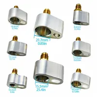 1 unidad/1 juego OLIVER Conector hembra de interfaz para detección de fugas en aire acondicionado automotriz, condensador, compresor y bomba