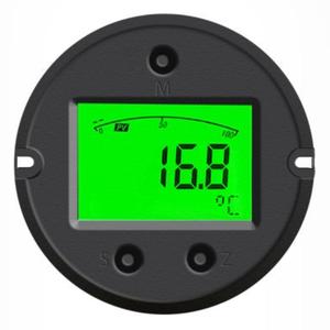 Phổ đầu vào LCD nhiệt độ Transmitter 55 mét khoảng cách 4-20mA đầu ra PT100 đầu gắn - Product Image 2