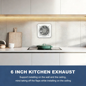 HENGBO <span class=keywords><strong>Hotte</strong></span> aspirante murale en fonte <span class=keywords><strong>pour</strong></span> cuisines et restaurants commerciaux, ventilateur de montage sur rack personnalisable ODM - Product Image 5