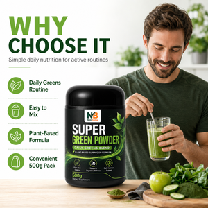 Compra al por Mayor con MOQ Bajo (30+), Protección Antioxidante Verde, Polvo Súper Verde Antiinflamatorio - Product Image 4
