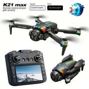Dron Plegable K21 MAX sin Escobillas con Pantalla, Control Remoto, Cámara 4K, Cámaras Duales, Acrobacias 3D, Evitación de Obstáculos por Infrarrojos y Óptica - Product Image 4