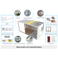 Maison préfabriquée en conteneur pliable bon marché à vendre Maison en conteneur pliable modulaire préfabriquée de luxe