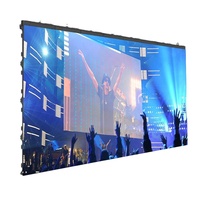 Écran LED géant pour scène intérieure/extérieure 500x500mm, mur vidéo LED P3.91, assemblage sans soudure, location d'écran LED