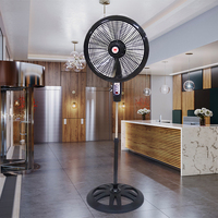 Ventilateur de support électrique à 5 lames 18 pouces, design Simple, avec grande boîte de commutation, pour style industriel, nouveauté 2021