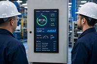 Pantalla LCD IPS de 10.1 Pulgadas, 720x1280, Formato Vertical, 1000 Nits, MIPI de 30 Pines, Pantalla Negra por Defecto, Panel de Control HMI Industrial