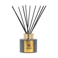 Huaming – Ensemble de diffuseurs à roseaux en verre pour la décoration de la maison, bougies parfumées naturelles et huiles pour diffuseurs à roseaux – Vente en gros
