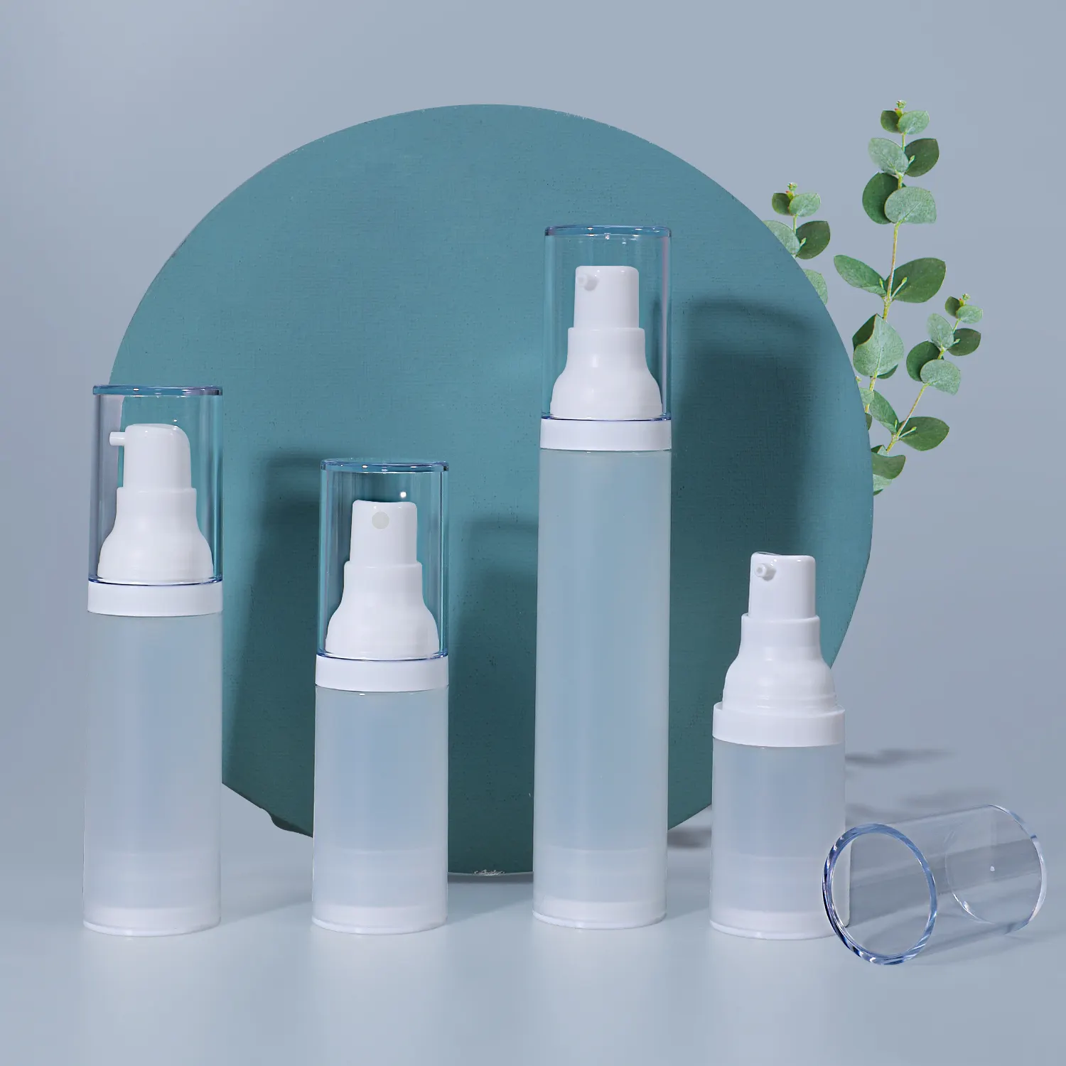 15Ml 20Ml 30Ml 50Ml Plastic Vacuüm Fles Farmaceutische Lotion Cosmetische Cream Verpakking Containers