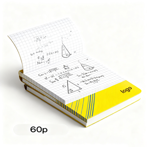 Aantekenboek, notitieboek, schetsboek & dagboek met spiraal, 75x75mm, met UV-print, 60 pagina's, op maat gemaakt - Product Image 3