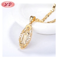 Hiphop Bijoux Religieux Mode Or Bouddha Collier Pendentif