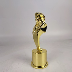 Escultura <span class=keywords><strong>egipcia</strong></span> artesanal de Metal a medida Faraón estatua chapada en oro escultura grabada Premio recuerdo regalos de negocios trofeos tazas - Product Image 5