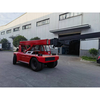 Nouvelle grue télescopique diesel de 10 tonnes, 7,5 m, avec mât à deux étages, grue de manutention de conteneurs, QJY10, pour les paquets de pierres