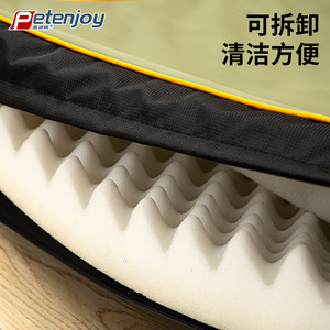 Cross-border summer removable and washable <b>pet</b> backrest bed with pillow, dog cushion, <b>pet</b> <b>sofa</b> cushion, dog bed, - Product Image 3