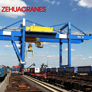 Gru a portale su rotaia <span class=keywords><strong>RMG</strong></span> intelligente e automatizzata con controllo VFD anti-oscillazione per terminali container - Product Image 3