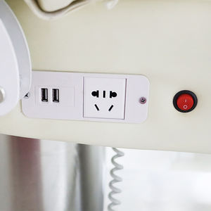 豪华4电机不锈钢底座加热电疗美容院床水疗面部按摩床 - Product Image 4