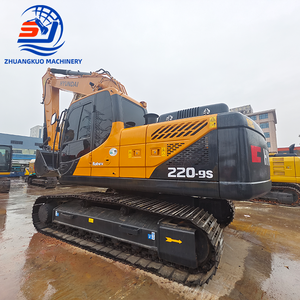 Pelles d'occasion de haute qualité Hyundai 220-9s Pelle hydraulique d'occasion Original Corée Hyundai 22 tonnes Diggers en vente - Product Image 1