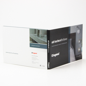 Tarjeta de visita de promoción de regalo de alta demanda, pantalla digital de 7 pulgadas, módulo hd, invitación, vídeo lcd, Folleto - Product Image 5