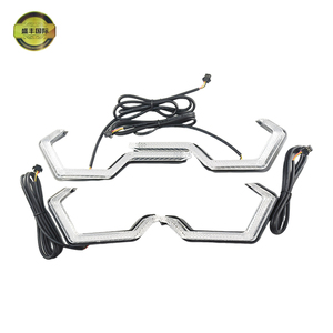 Gen 3 Iconic Crystal Angel Eyes para BMW LED RGB Chasing Headlight Car Retrofit con señal de giro Halo Rings New Condition - Product Image 5