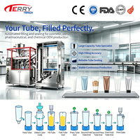 Machine de remplissage et de scellage automatique haute vitesse pour tubes de dentifrice, crème de fond de teint, pommade, gel, tubes en plastique et aluminium