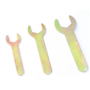 8mm 10mm 12mm Flachmaulschlüssel aus Kohlenstoffstahl, verzinkt, schwarz, 200 Nm max. Drehmoment, tragbarer Schraubenschlüssel, ISO9001-zertifiziert - Product Image 3