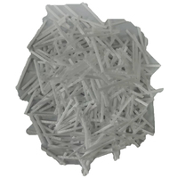 Fibres synthétiques grossières en polypropylène (PP) de qualité industrielle résistantes aux fissures, longueur 12 mm, marque DAYE, pour travaux en béton