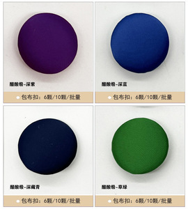 Elegant Satin Cloth <strong>Button</strong> with <strong>Button</strong> Backing Simple Style <strong>for</strong> Wholesale Acetate Satin Flat Covered Cloth <strong>Button</strong> - Product Image 6