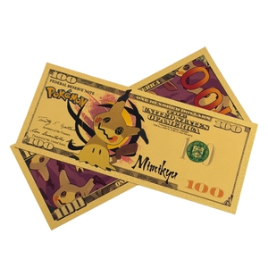 Billete de Banco América Pika 2026 Chapado en Oro de 24K para Colección - Product Image 2